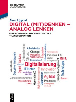 cover image of Digital (mit)denken – analog lenken